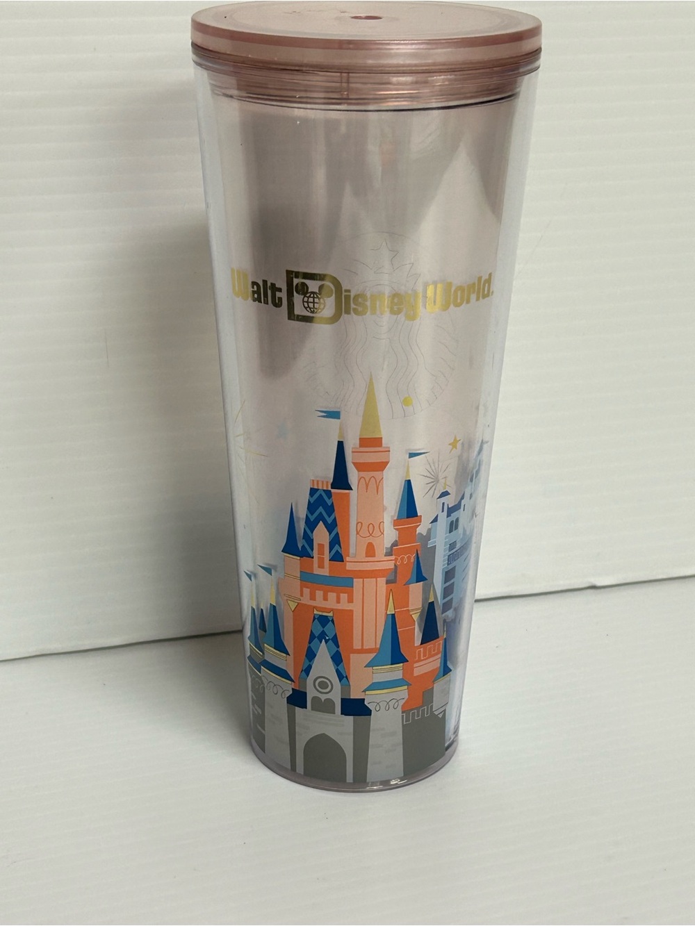 2024 Disney Starbucks Walt Disney World 4 Parks Castle Epcot Kingdom Tumbler